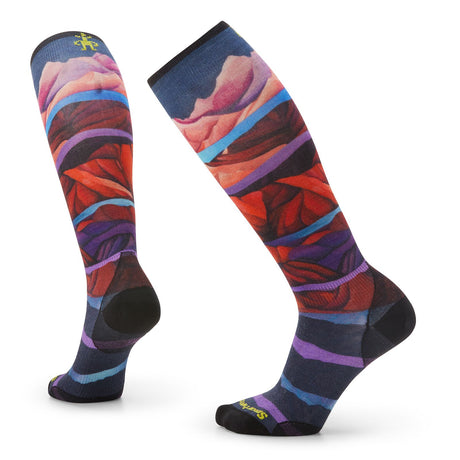 Sosete Femei Smartwool W Ski Zero Cushion Print Otc   Sosete Femei Smartwool W Ski Zero Cushion Print Otc