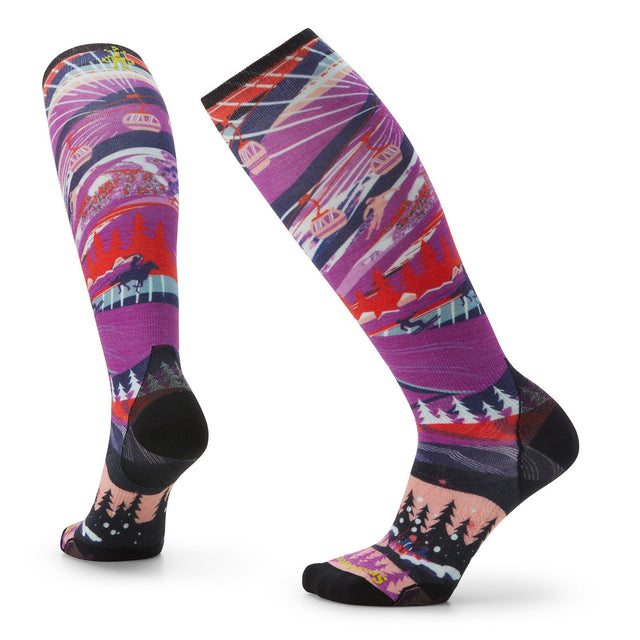 Sosete Femei Smartwool W Ski Zero Cushion Skication Print Otc   Sosete Femei Smartwool W Ski Zero Cushion Skication Print Otc