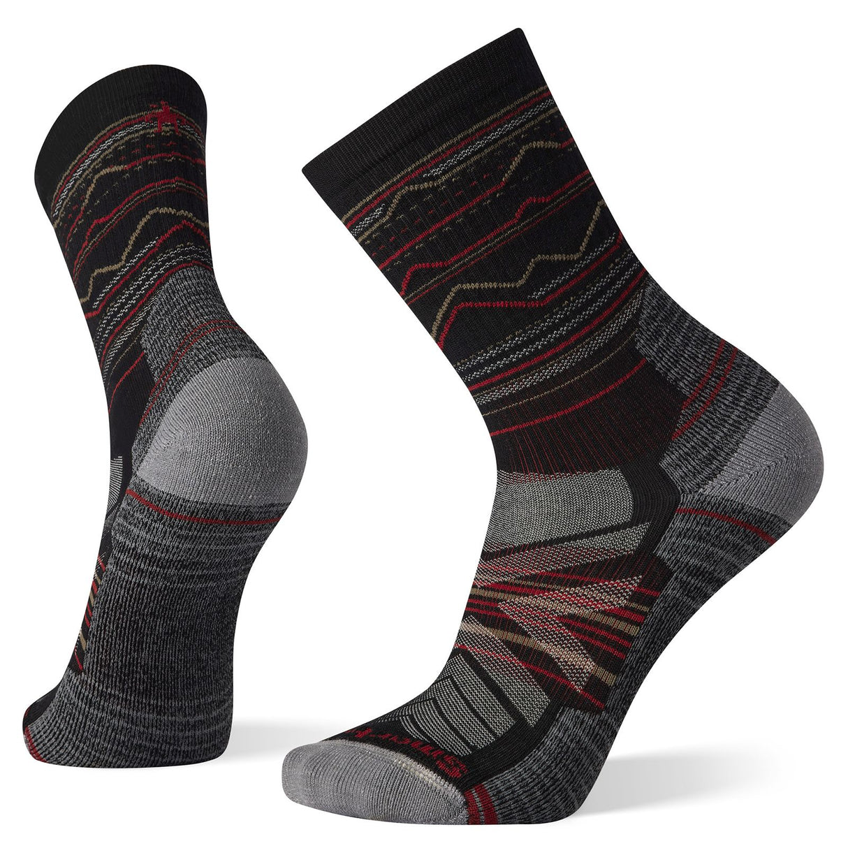 Sosete Smartwool Hike Light Cushion Mountain Range Pattern Crew