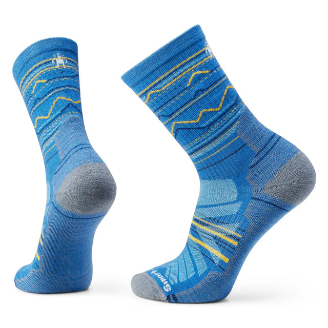 Sosete Smartwool Hike Light Cushion Mountain Range Pattern Crew   Sosete Smartwool Hike Light Cushion Mountain Range Pattern Crew