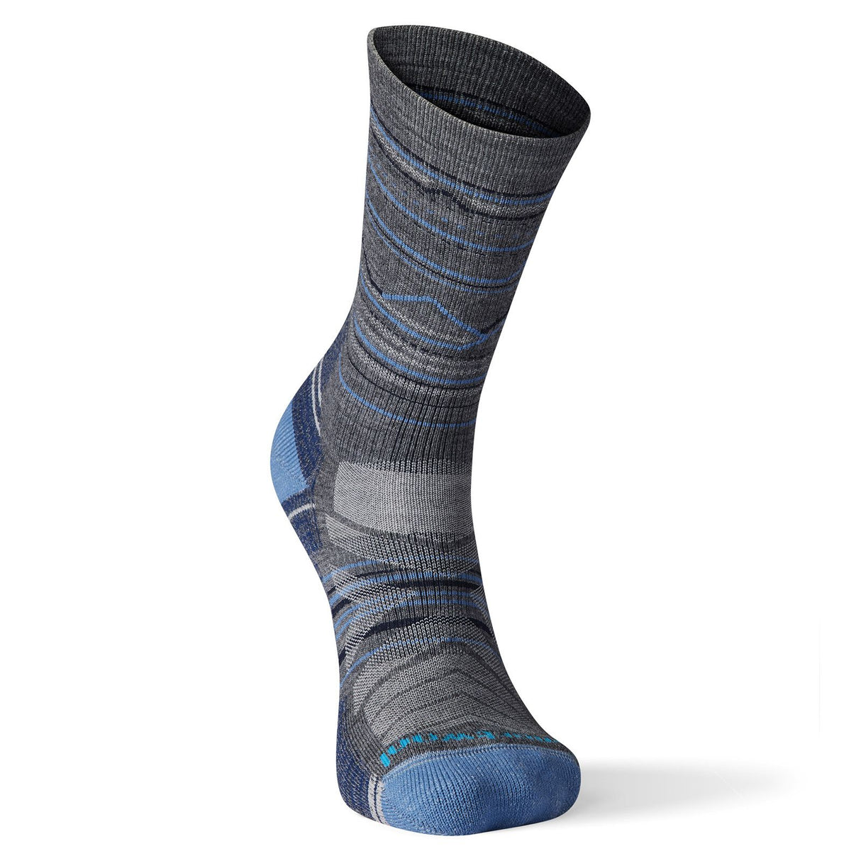 Sosete Smartwool Hike Light Cushion Mountain Range Pattern Crew