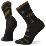 Sosete Smartwool Hike Light Park Explorer Pattern Crew   Sosete Smartwool Hike Light Park Explorer Pattern Crew