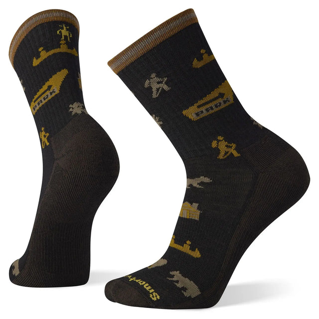 Sosete Smartwool Hike Light Park Explorer Pattern Crew   Sosete Smartwool Hike Light Park Explorer Pattern Crew