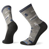 Sosete Smartwool Hike Light Park Explorer Pattern Crew   Sosete Smartwool Hike Light Park Explorer Pattern Crew