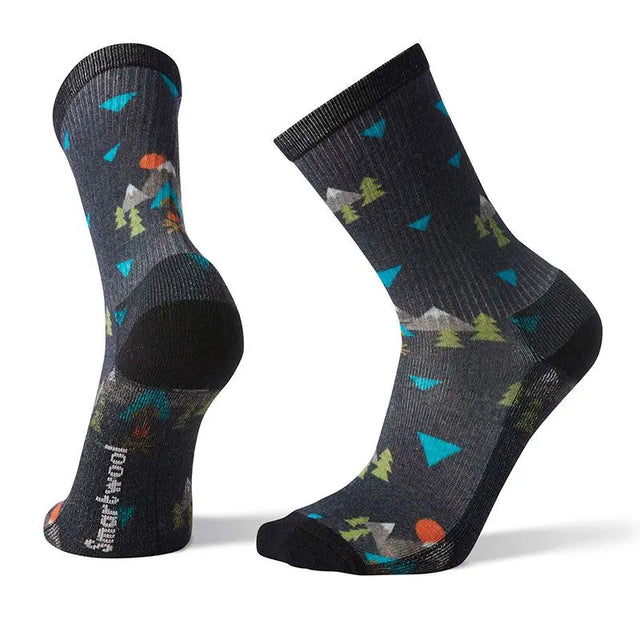 Sosete Smartwool Hike Light Under Stars Print Crew   Sosete Smartwool Hike Light Under Stars Print Crew