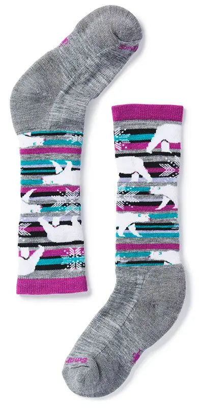 Sosete Copii Smartwool K Wintersport Polar Bear   Sosete Copii Smartwool K Wintersport Polar Bear