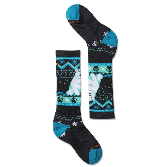 Sosete Copii  Smartwool Wintersport Full Cushion Polar Bear Pattern Otc   Sosete Copii  Smartwool Wintersport Full Cushion Polar Bear Pattern Otc