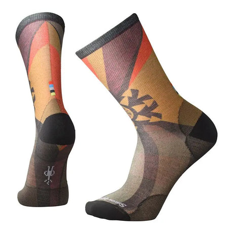 Sosete Smartwool M Goldflake Print Crew   Sosete Smartwool M Goldflake Print Crew
