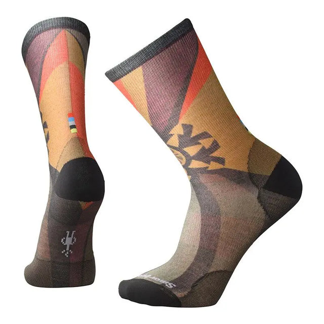 Sosete Smartwool M Goldflake Print Crew   Sosete Smartwool M Goldflake Print Crew