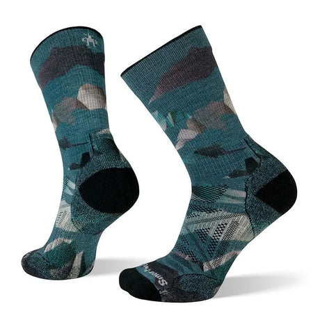 Sosete Smartwool Phd Outdoor Light Mountain Camo Print Crew   Sosete Smartwool Phd Outdoor Light Mountain Camo Print Crew
