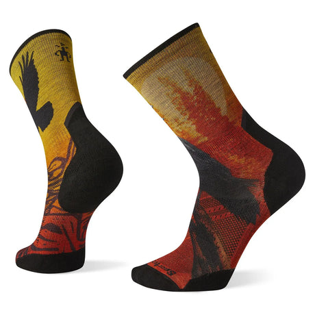 Sosete Smartwool Phd Pro Endurance Krar Print Crew   Sosete Smartwool Phd Pro Endurance Krar Print Crew