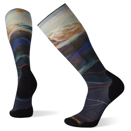 Sosete Smartwool Ski Targeted Cushion Luna Print Otc   Sosete Smartwool Ski Targeted Cushion Luna Print Otc