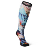 Sosete Smartwool Ski Zero Cushion Pow Print Otc   Sosete Smartwool Ski Zero Cushion Pow Print Otc