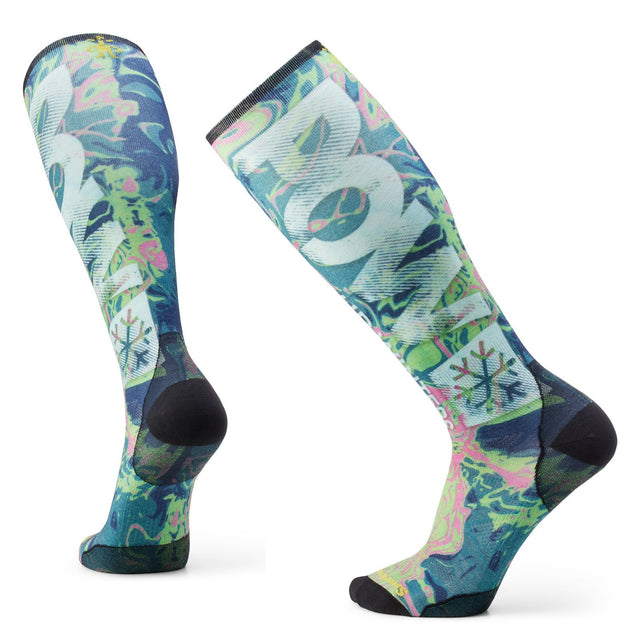 Sosete Smartwool Ski Zero Cushion Pow Print Otc   Sosete Smartwool Ski Zero Cushion Pow Print Otc