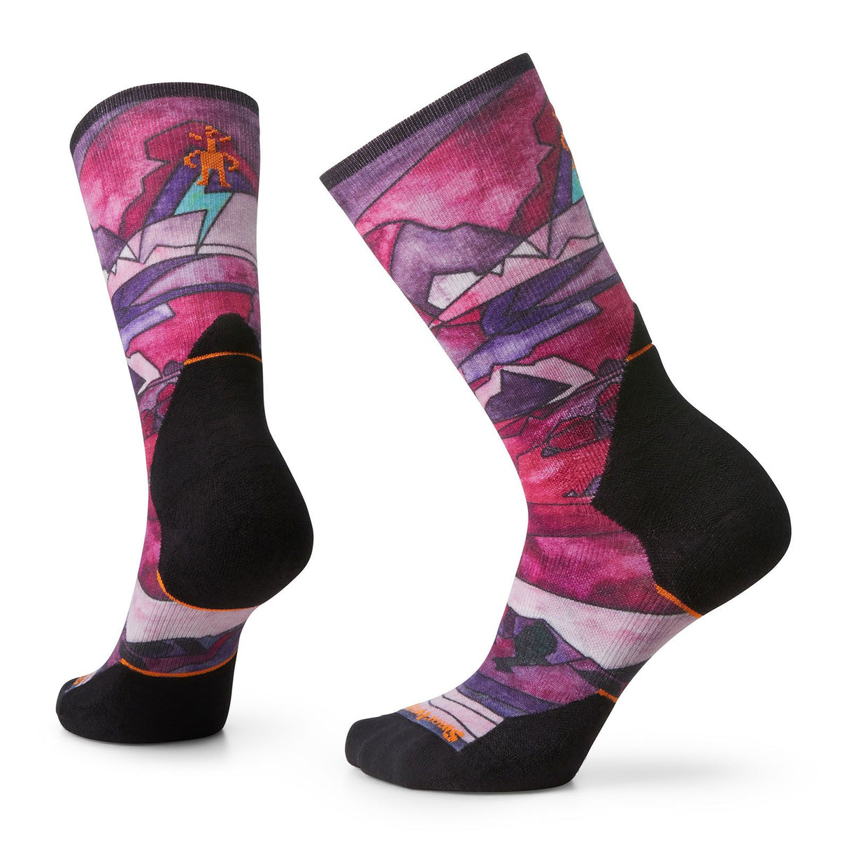Sosete Smartwool W Athlete Edition Run Print Crew