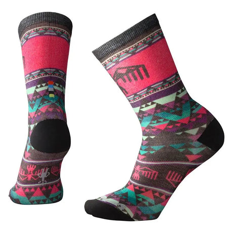 Sosete Smartwool W Bird Geo Print Crew   Sosete Smartwool W Bird Geo Print Crew