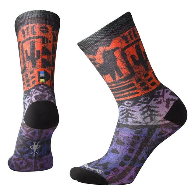 Sosete Smartwool W Block Print Crew   Sosete Smartwool W Block Print Crew