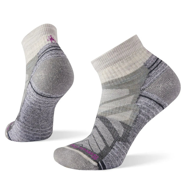 Sosete Smartwool W Hike Light Cushion Color Block Pattern Ankle   Sosete Smartwool W Hike Light Cushion Color Block Pattern Ankle