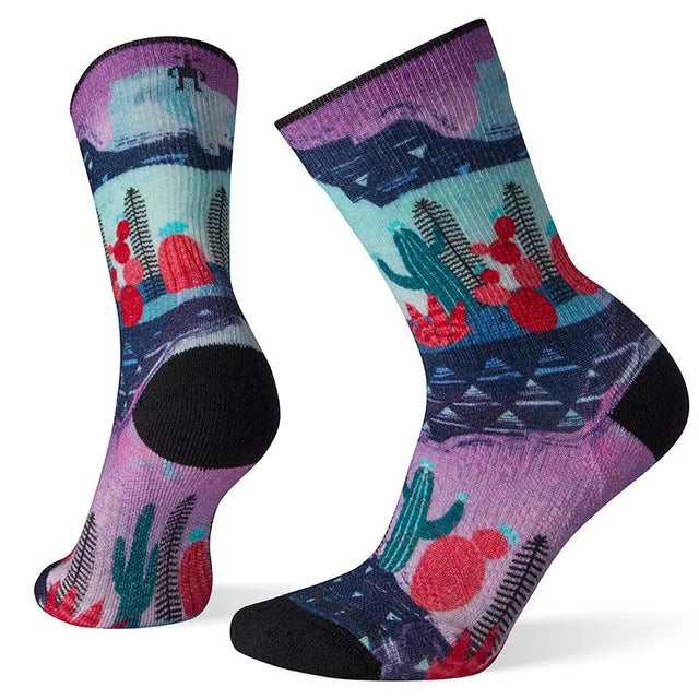 Sosete Smartwool W Phd Outdoor Light Print Crew   Sosete Smartwool W Phd Outdoor Light Print Crew