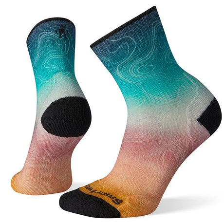 Sosete Smartwool W Phd Outdoor Light Print Mid Crew   Sosete Smartwool W Phd Outdoor Light Print Mid Crew