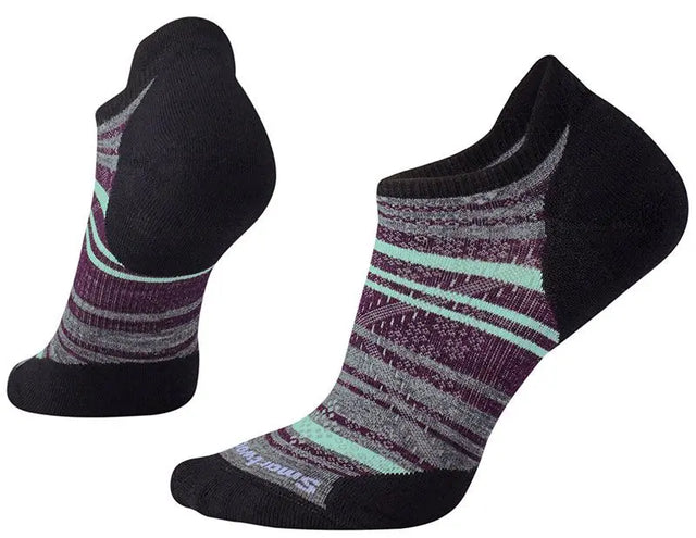 Sosete Smartwool W Phd Run Light Elite Striped Micro   Sosete Smartwool W Phd Run Light Elite Striped Micro