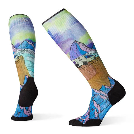 Sosete Smartwool W Phd Ski Light Elite Northern Dreams   Sosete Smartwool W Phd Ski Light Elite Northern Dreams