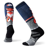 Sosete Smartwool W Phd Ski Medium Fox Pattern   Sosete Smartwool W Phd Ski Medium Fox Pattern