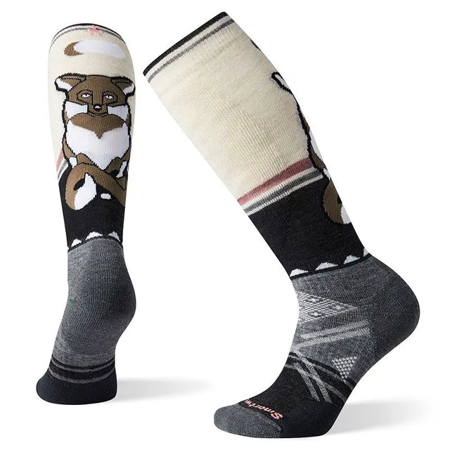 Sosete Smartwool W Phd Ski Medium Fox Pattern   Sosete Smartwool W Phd Ski Medium Fox Pattern