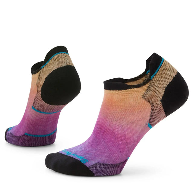 Sosete Smartwool W Run Zero Cushion Ombre Print Low Ankle   Sosete Smartwool W Run Zero Cushion Ombre Print Low Ankle
