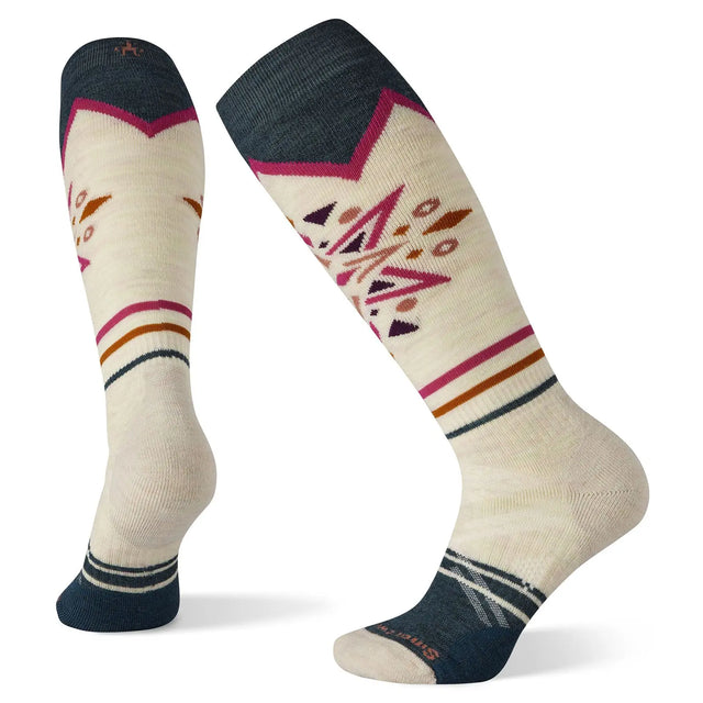 Sosete Smartwool W Ski Full Cushion Mountain Snowflake Pattern Otc   Sosete Smartwool W Ski Full Cushion Mountain Snowflake Pattern Otc