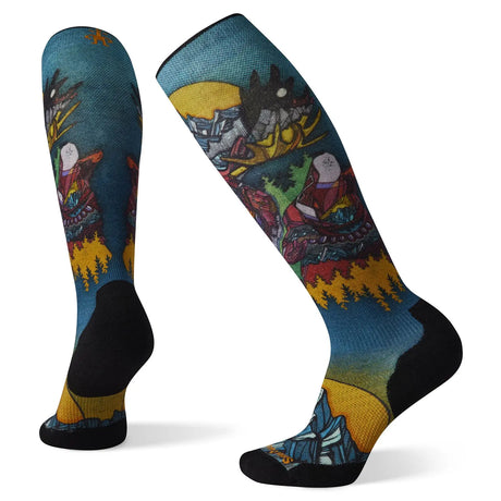 Sosete Smartwool W Ski Targeted Cushion Nature Within Print Otc   Sosete Smartwool W Ski Targeted Cushion Nature Within Print Otc