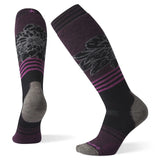 Sosete Smartwool W Snow Full Cushion Traced Dahlia Pattern Otc   Sosete Smartwool W Snow Full Cushion Traced Dahlia Pattern Otc