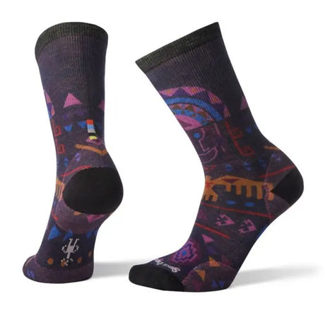 Sosete Smartwool W Totem Valley Print Crew   Sosete Smartwool W Totem Valley Print Crew