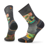 Sosete Unisex Smartwool Hike Light Cushion Def Life Print Crew   Sosete Unisex Smartwool Hike Light Cushion Def Life Print Crew