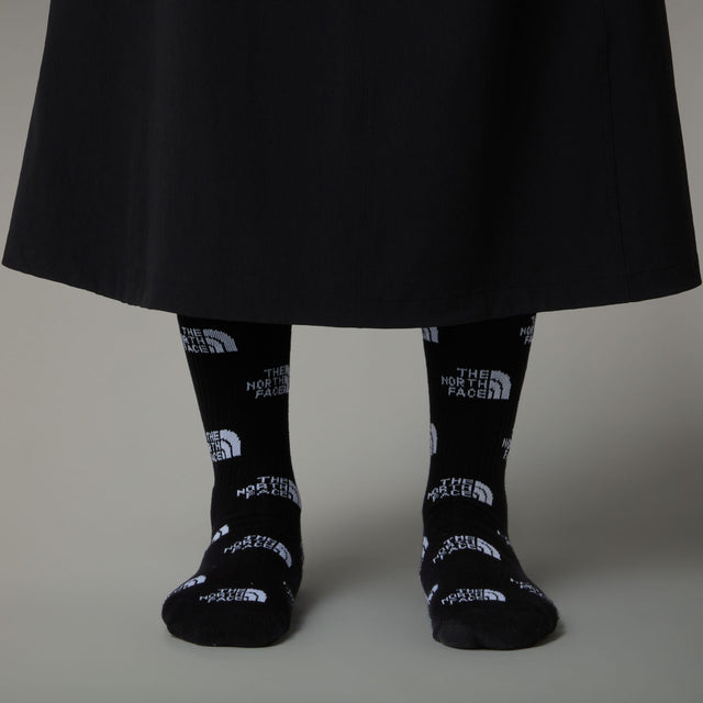 Sosete Unisex The North Face Everyday Crew Logo 2 Perechi   Sosete Unisex The North Face Everyday Crew Logo 2 Perechi