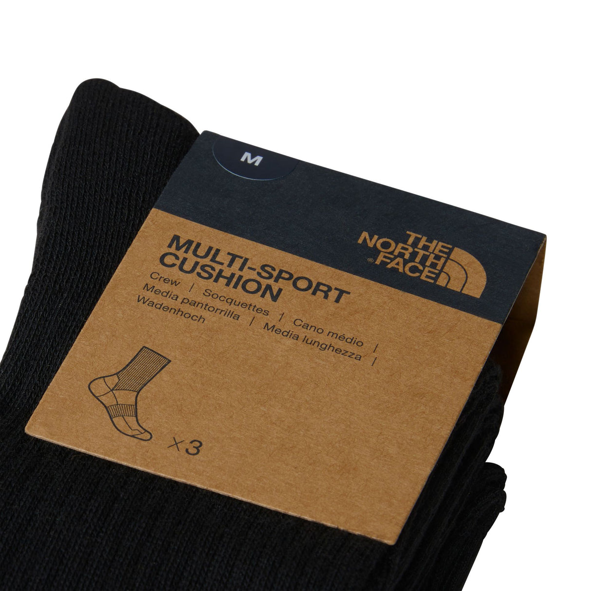 Sosete Unisex The North Face Multi Sport Cush Crew 3 Perechi