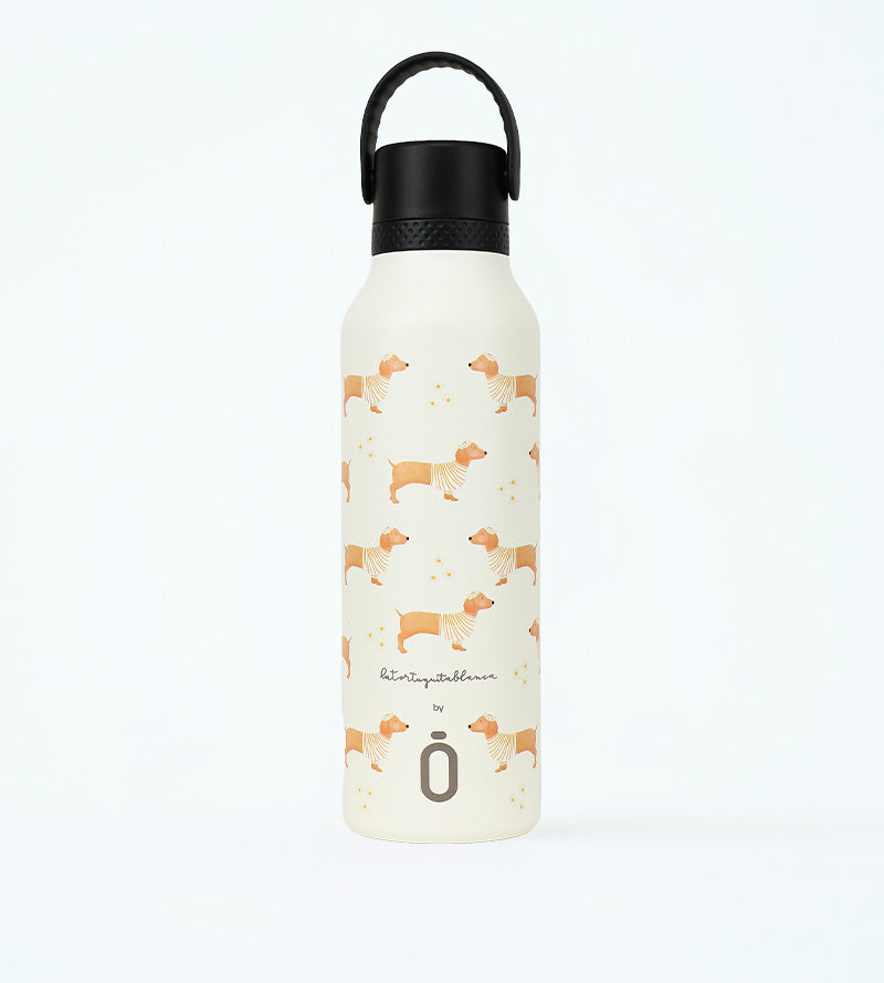 Sticla Termos Runbott Mii La Tortuguita Blanca - Daisy Teckel 600ml
