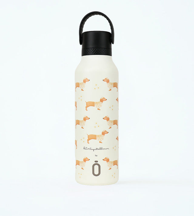 Sticla Termos Runbott Mii La Tortuguita Blanca - Daisy Teckel 600ml   Sticla Termos Runbott Mii La Tortuguita Blanca - Daisy Teckel 600ml