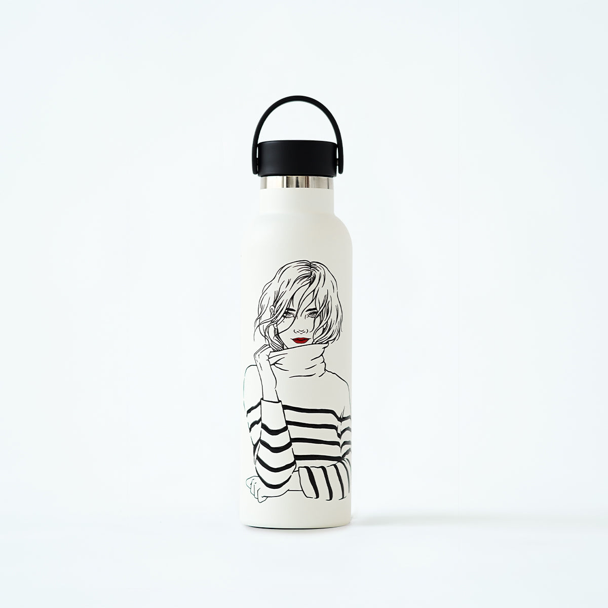 Sticla Termos Runbott Sara Herranz - Invierno 600ml Nata