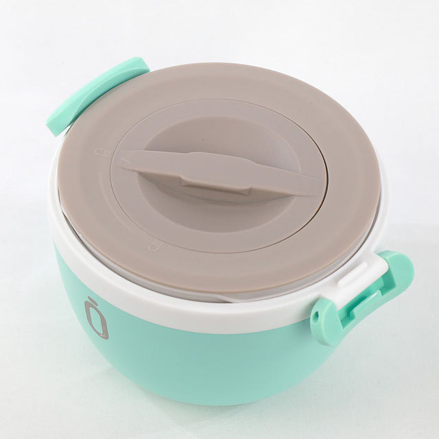 Termos Mancare Runbott Lunch Insulated Container 560ml White/mint   Termos Mancare Runbott Lunch Insulated Container 560ml White/mint