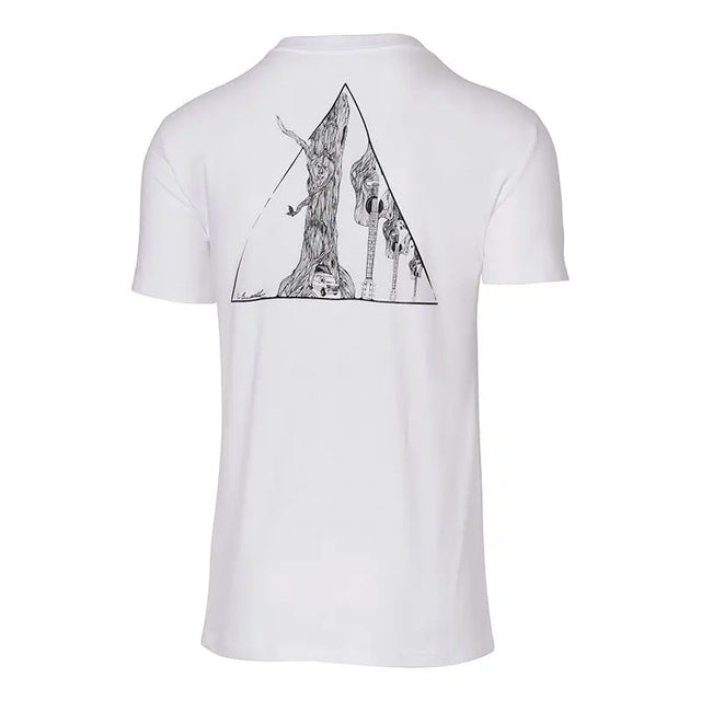 Tricou Atomic Alps Bent Chetler White   Tricou Atomic Alps Bent Chetler White