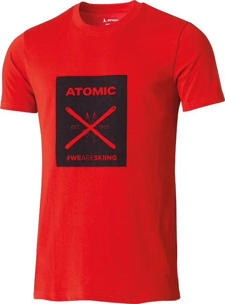 Tricou Atomic Alps Graphic Dark Red   Tricou Atomic Alps Graphic Dark Red
