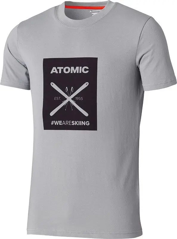 Tricou Atomic Alps Graphic Light Grey   Tricou Atomic Alps Graphic Light Grey