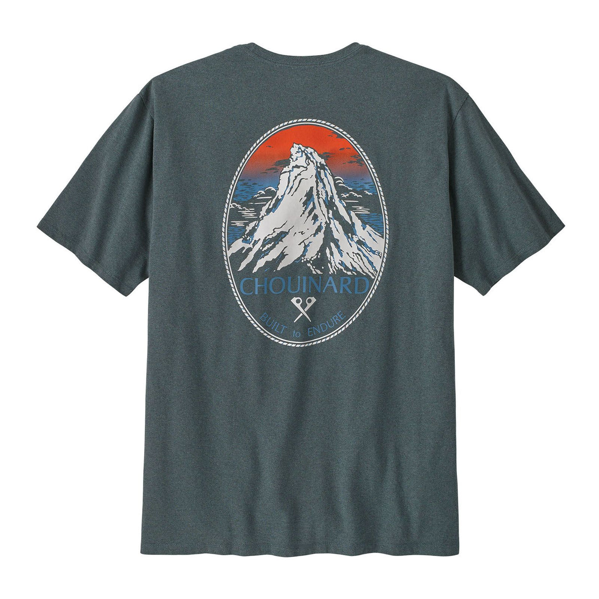 Tricou Barbati Patagonia M Chouinard Crest Pocket Responsibili