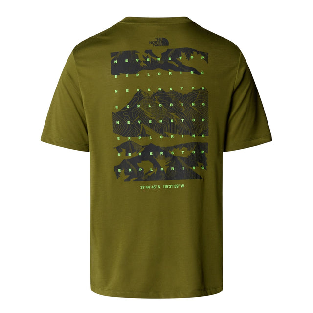 Tricou Barbati The North Face M Foundation Mountains Faces   Tricou Barbati The North Face M Foundation Mountains Faces