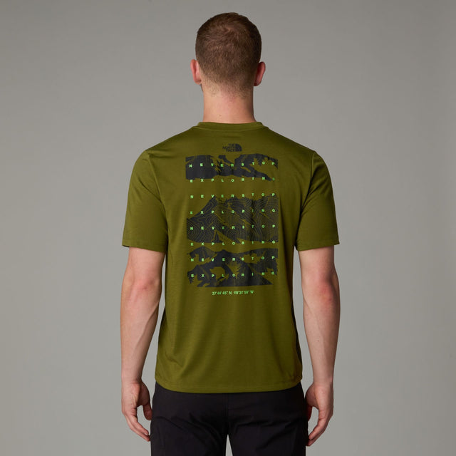 Tricou Barbati The North Face M Foundation Mountains Faces   Tricou Barbati The North Face M Foundation Mountains Faces