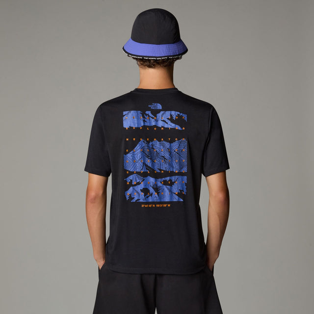 Tricou Barbati The North Face M Foundation Mountains Faces   Tricou Barbati The North Face M Foundation Mountains Faces