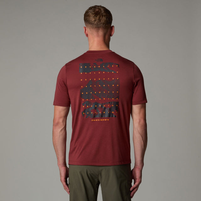 Tricou Barbati The North Face M Foundation Mountains Faces   Tricou Barbati The North Face M Foundation Mountains Faces