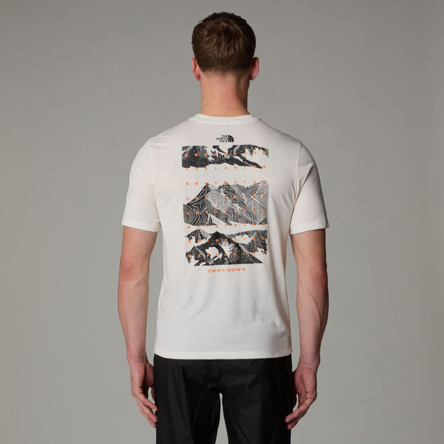Tricou Barbati The North Face M Foundation Mountains Faces   Tricou Barbati The North Face M Foundation Mountains Faces