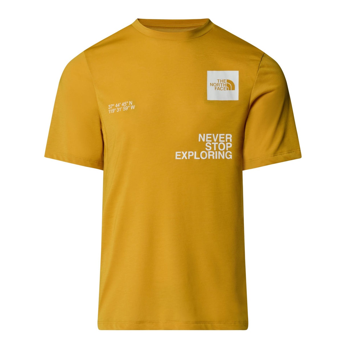 Tricou Barbati The North Face M Mountain Foundation Coordinates